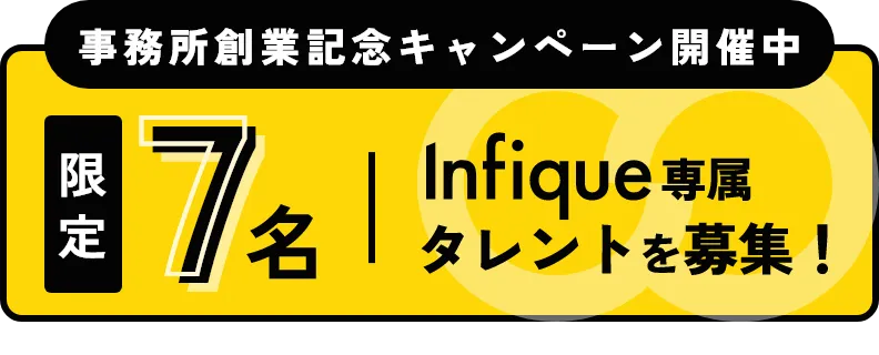 事務所創業記念キャンペーン開催中